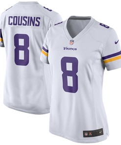Kirk Cousins Minnesota Vikings Nike Womens Game Jersey - White