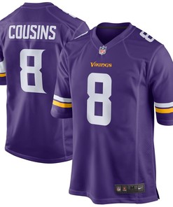 Kirk Cousins Minnesota Vikings Nike Youth Game Jersey - Purple