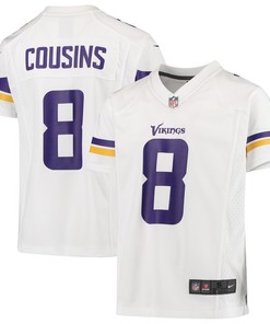Kirk Cousins Minnesota Vikings Nike Youth Player Game Jersey - White