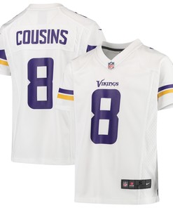 Kirk Cousins Minnesota Vikings Player Game Jersey - White Nfl