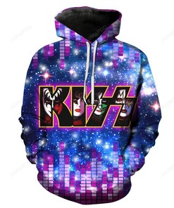 Kiss Band Style 4 3D Hoodie Zip Hoodie