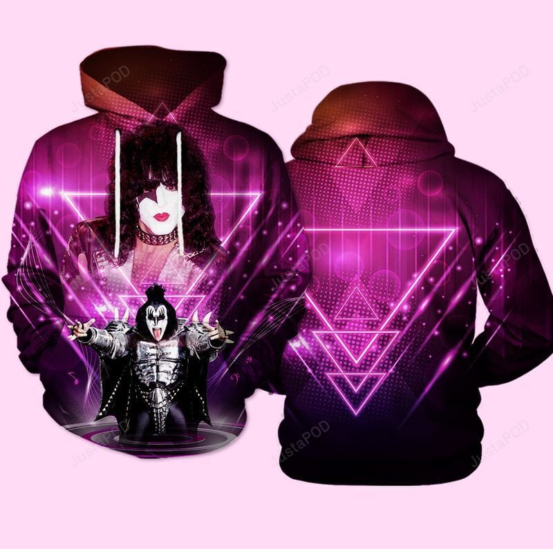 Kiss Band Style 7 3D Hoodie Zip Hoodie