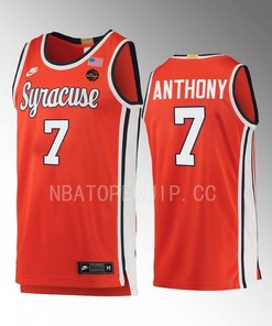 Kiyan Anthony 7 Syracuse Orange Limited Uniform Jersey Retro Basketball Orange