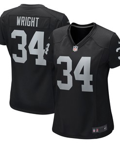 K.j. Wright Las Vegas Raiders Womens Game Jersey - Black Nfl