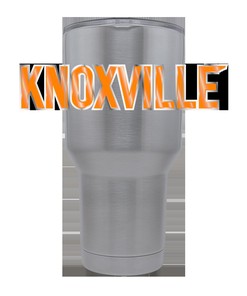 Knoxville Tennessee City Tumbler - Perfect for Tennessee Titans Fans