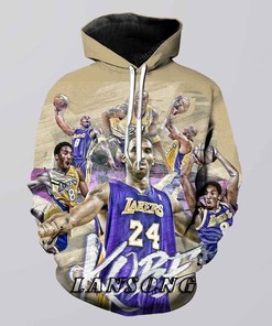 Kobe Bryant 3D Hoodie Zip Hoodie