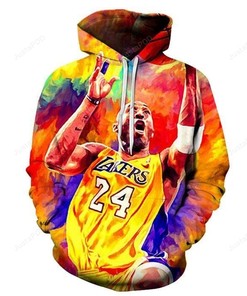 Kobe Bryant 3D Hoodie Zip Hoodie Style 4