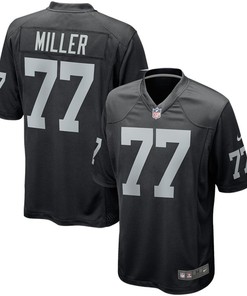 Kolton Miller Las Vegas Raiders Game Player Jersey - Black Nfl