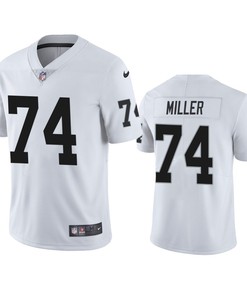 Kolton Miller Oakland Raiders 74 White Vapor Limited Jersey