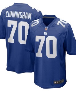 Korey Cunningham 70 New York Giants Home Game Player Jersey - Royal