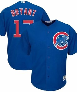 Kris Bryant Chicago Cubs Big And Tall Alternate Cool Base Player Jersey - Royal