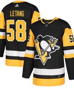 Kris Letang Pittsburgh Penguins Adidas Authentic Player Jersey - Black Nhl