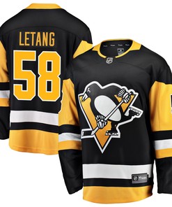 Kris Letang Pittsburgh Penguins Fanatics Branded Breakaway Player Jersey - Black Nhl