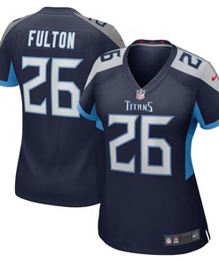 Kristian Fulton Tennessee Titans Womens Game Jersey - Navy Nfl
