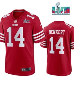 Kurt Benkert 14 San Francisco 49Ers Super Bowl LVII Men Game Jersey