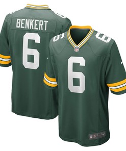 Kurt Benkert Green Bay Packers Player Game Jersey - Green Nfl