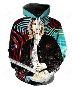 Kurt Cobain 3D Hoodie Zip Hoodie 06