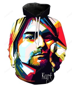 Kurt Cobain 3D Hoodie Zip Hoodie 07