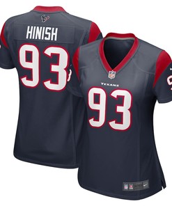 Kurt Hinish Houston Texans Women's Game Player Jersey - Navy