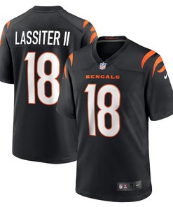 Kwamie Lassiter II Cincinnati Bengals Game Player Jersey - Black