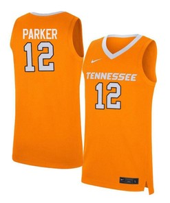 Kwe Parker 12 Tennessee Volunteers Elite Basketball Men Jersey - Orange