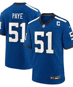 Kwity Paye 51 Indianapolis Colts Indiana Nights Alternate Game Men Jersey - Royal