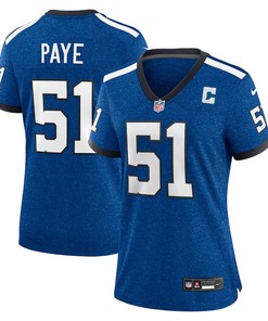 Kwity Paye 51 Indianapolis Colts Indiana Nights Alternate Game Women Jersey - Royal