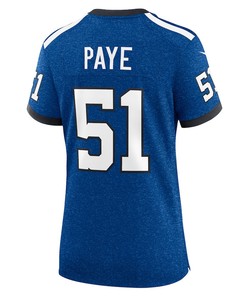 Kwity Paye 51 Indianapolis Colts Indiana Nights Alternate Game Women Jersey - Royal