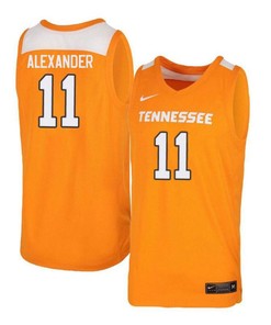 Kyle Alexander 11 Tennessee Volunteers Elite Basketball Men Jersey - Orange White