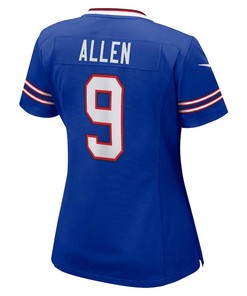 Kyle Allen 9 Buffalo Bills Women's Game Jersey - Royal