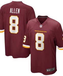 Kyle Allen Washington Football Team Game Player Jersey - Burgundy Nfl