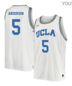 Kyle Anderson 5 UCLA Bruins Retro Elite Basketball Youth Jersey - White