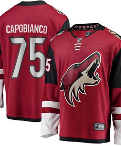 Kyle Capobianco Arizona Coyotes Fanatics Branded Breakaway Player Jersey - Garnet Nhl