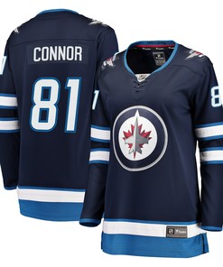 Kyle Connor Winnipeg Jets Fanatics Branded Womens Breakaway Player Jersey - Navy Nhl