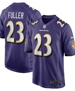 Kyle Fuller Baltimore Ravens Game Player Jersey - Purple