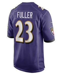 Kyle Fuller Baltimore Ravens Game Player Jersey - Purple