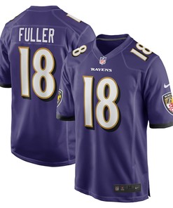 Kyle Fuller Baltimore Ravens Player Game Jersey - Purple