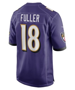 Kyle Fuller Baltimore Ravens Player Game Jersey - Purple