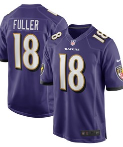Kyle Fuller Baltimore Ravens Player Game Jersey - Purple Nfl