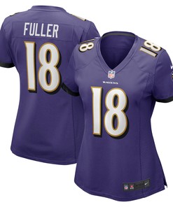 Kyle Fuller Baltimore Ravens Womens Player Game Jersey - Purple Nfl