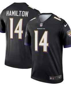 Kyle Hamilton 14 Baltimore Ravens Legend Jersey - Black