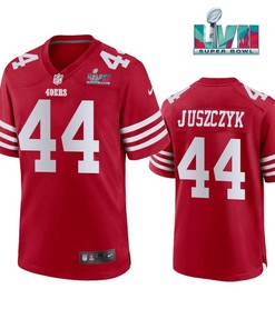 Kyle Juszczyk 44 San Francisco 49Ers Super Bowl LVII Scarlet Men Game Jersey