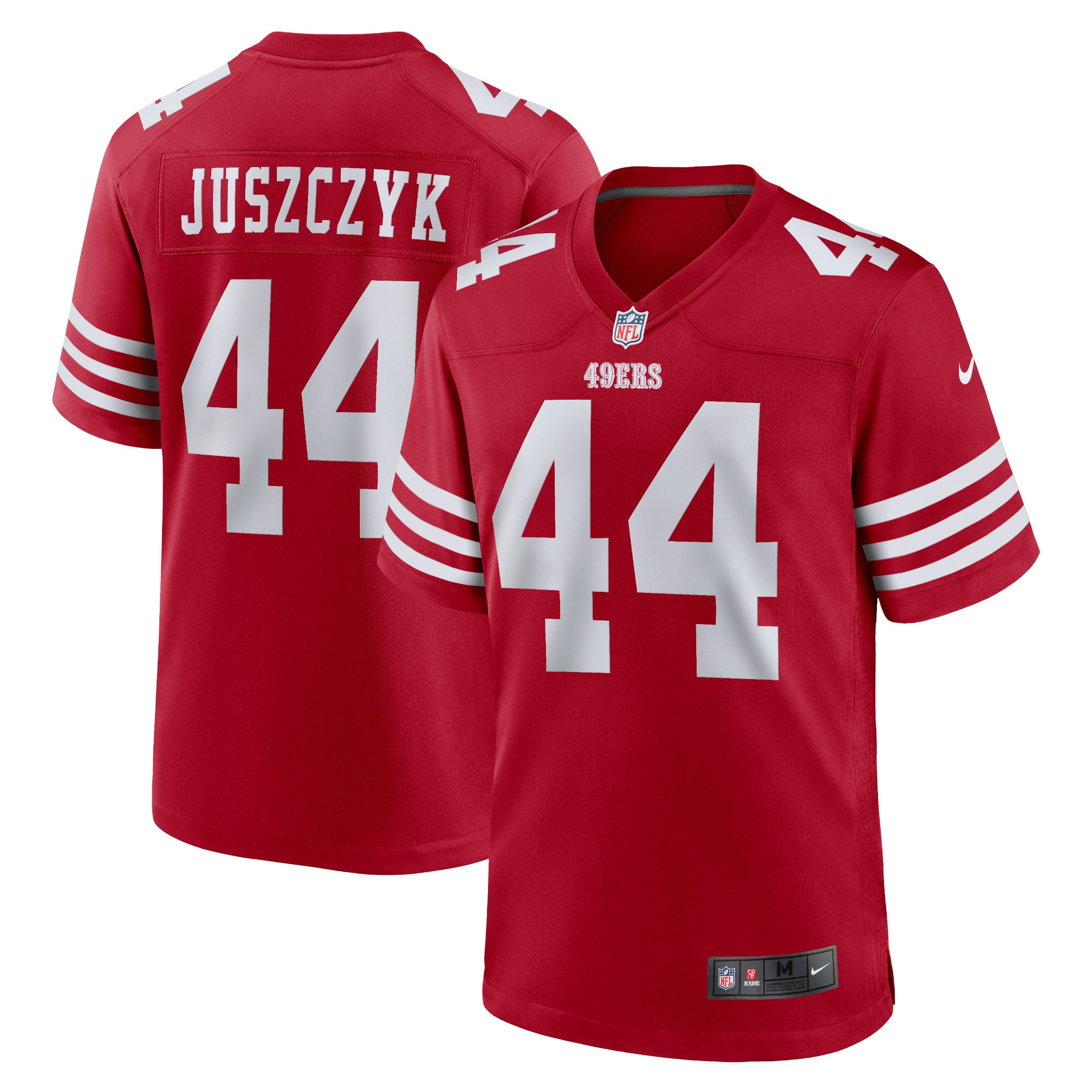 Kyle Juszczyk San Francisco 49ers Player Game Jersey - Scarlet Nfl