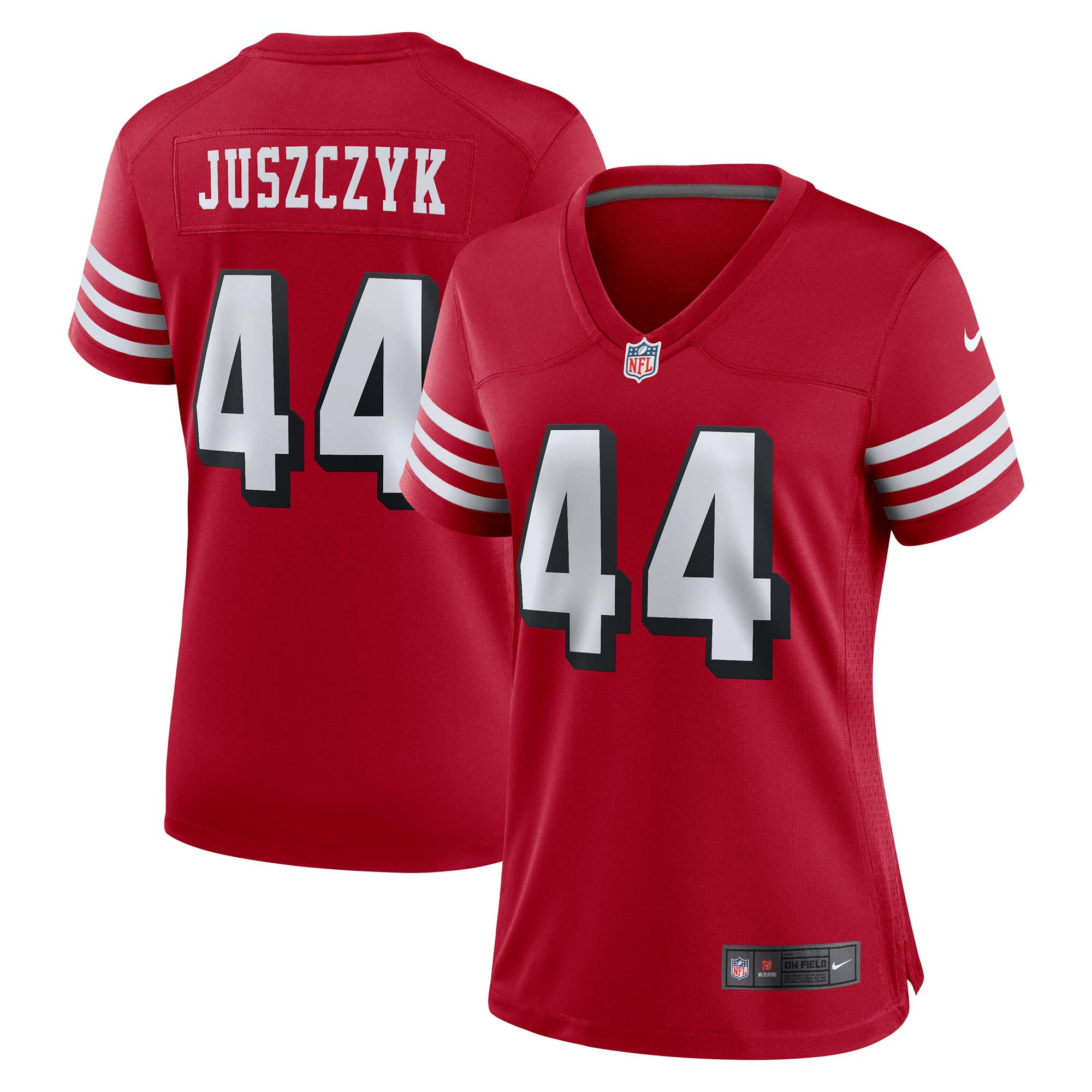 Kyle Juszczyk San Francisco 49ers Womens Alternate Game Jersey Scarlet Nfl