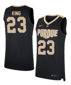 Kyle King 23 Purdue Boilermakers Elite Basketball Men Jersey - Black