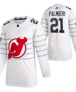 Kyle Palmieri #21 New Jersey Devil 2020 Nhl All Star White Jersey Jersey