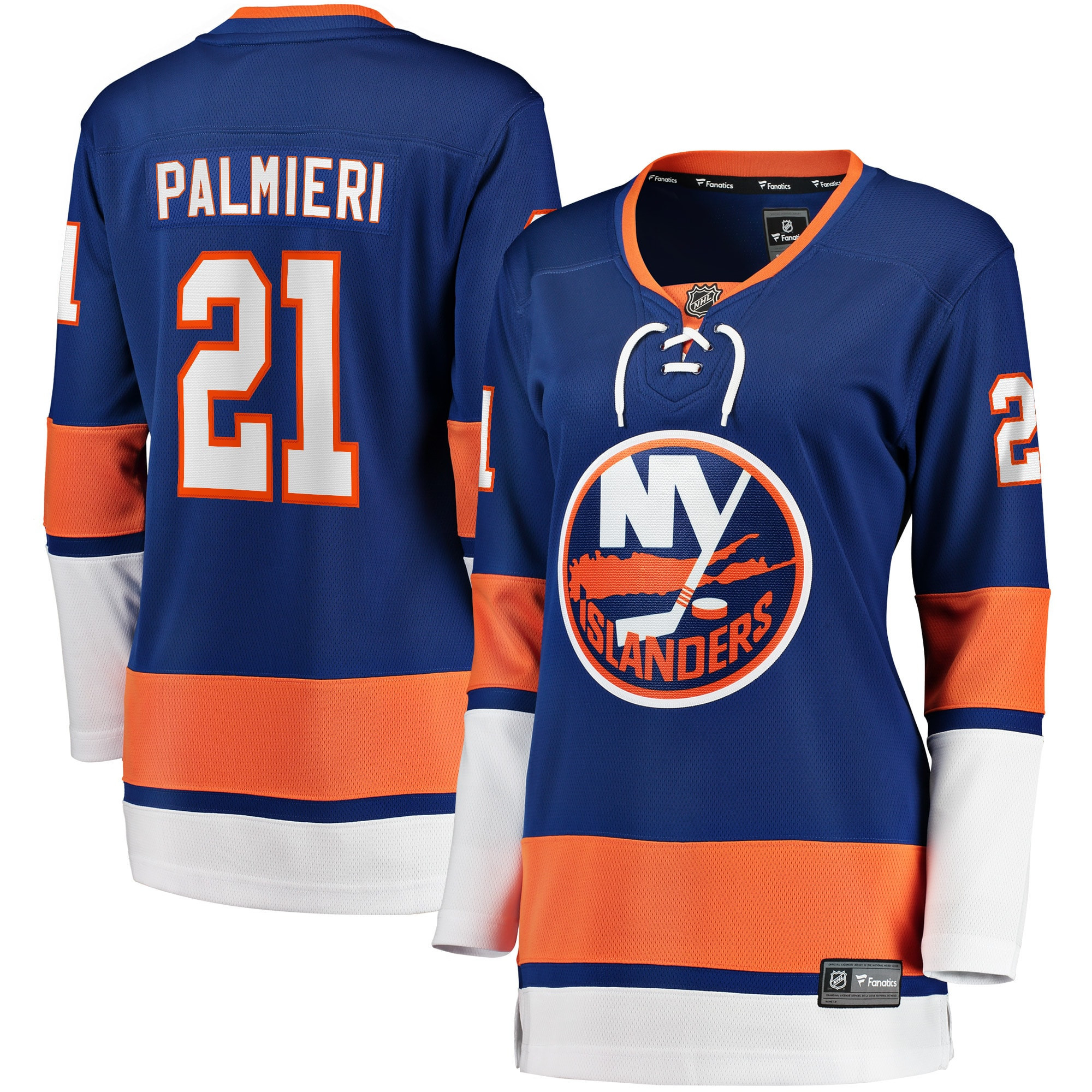 Kyle Palmieri New York Islanders Fanatics Branded Womens 2017/18 Home Breakaway Replica Jersey - Royal Nhl