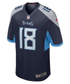 Kyle Philips Tennessee Titans Game Player Jersey - Navy