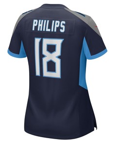 Kyle Philips Tennessee Titans Women's Game Player Jersey - Navy