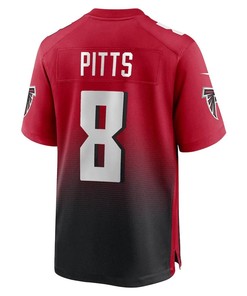 Kyle Pitts 8 Atlanta Falcons Alternate Game Jersey - Red